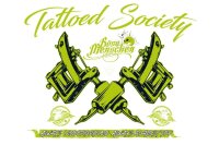 B&ouml;se Menschen Tattoed Society - Tshirt Biker Rocker...