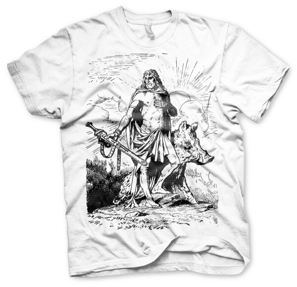 Freyr und Gullinburst Herren Tshirt 2XL