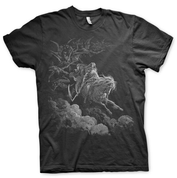 Death on the Pale Horse- Tshirt Emperor Black Metal Wizards