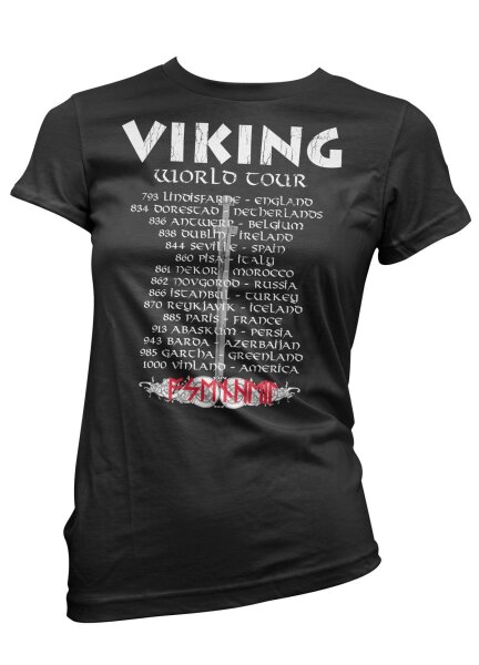 Viking World Tour Damen Tshirt