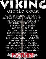 Viking World Tour Kapuzensweat Hoodie