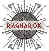 Ragnarök Schwert Speer Schild  - Kapuzensweatshirt Lodbrok Viking Thor Odin