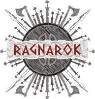 Ragnarök Schwert Speer Schild  - Kapuzensweatshirt Lodbrok Viking Thor Odin