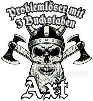 Problemlöser mit 3 Buchstaben Herren Tshirt Wikinger Viking Valhall Odin 2XL