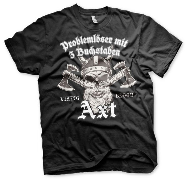 Problemlöser mit 3 Buchstaben Herren Tshirt Wikinger Viking Valhall Odin 8XL