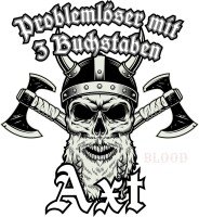 Problemlöser mit 3 Buchstaben Herren Tshirt Wikinger Viking Valhall Odin L