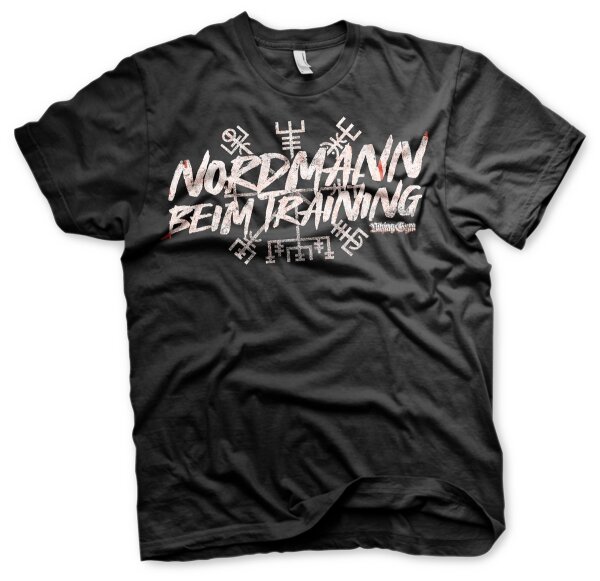 Viking Gym Nordmann beim Training Männer Tshirt Sport