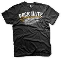 Rock Hate Musik Politik Widerstand Tshirt Herren 2XL