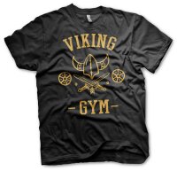Viking Gym Schild und Schwert M&auml;nner Tshirt Training...