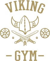 Viking Gym Schild und Schwert Männer Tank Top Muskelshirt Training Sport