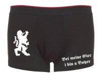 Bei meine Eier i bin a Bayer  - Unterbumbl Boxershort...