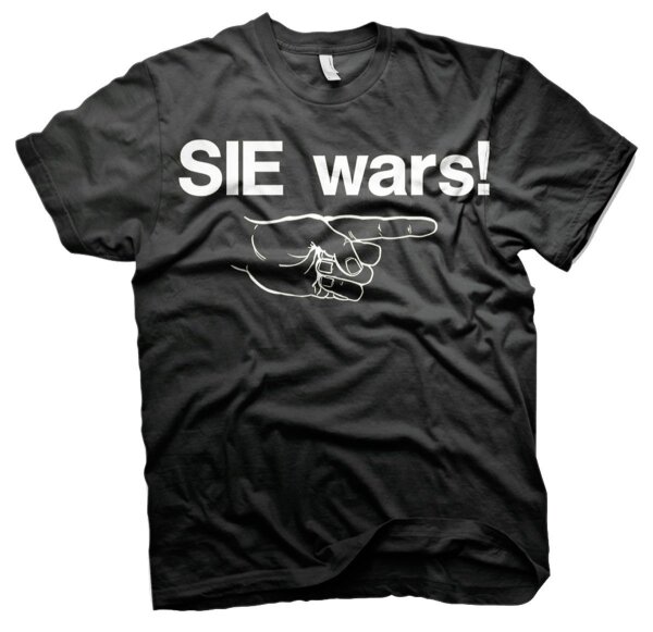 SIE  Wars Funshirt Spasshirt