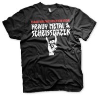 Heavy Metal &amp; Scheissdreck - TShirt Rock Biker Rocker