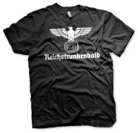 Reichstrunkenbold - Tshirt Wehrmacht Soldaten Bier...