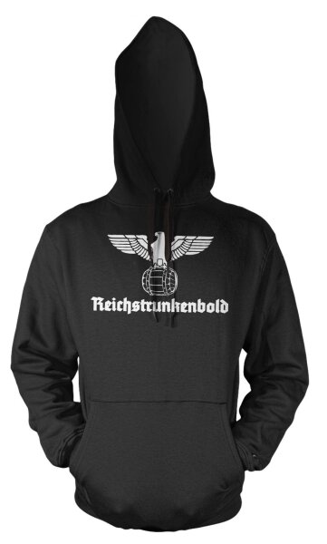 Reichstrunkenbold - Kapuzensweat Trinker Saufen Funshirt 3XL