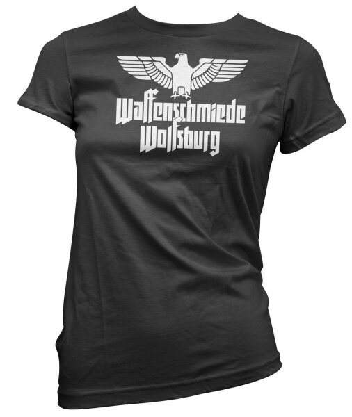 Waffenschmiede Wolfsburg - Ladyshirt KFZ Zubeh&ouml;r Tuning Treffen Adler Auto