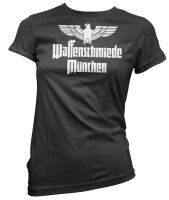 Auto Waffenschmiede M&uuml;nchen - Damenshirt Adler...