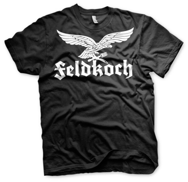 Feldkoch - Tshirt Militaria Grillen Wehrmacht Soldaten Grillzubehör Grillrezept