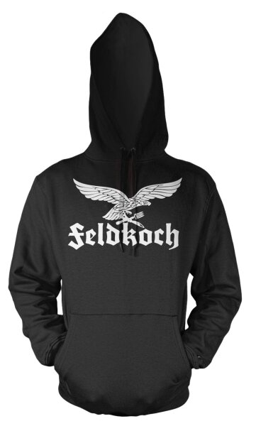 Feldkoch - Kapuzensweat Militaria Grillen Wehrmacht Soldaten Grillzubeh&ouml;r