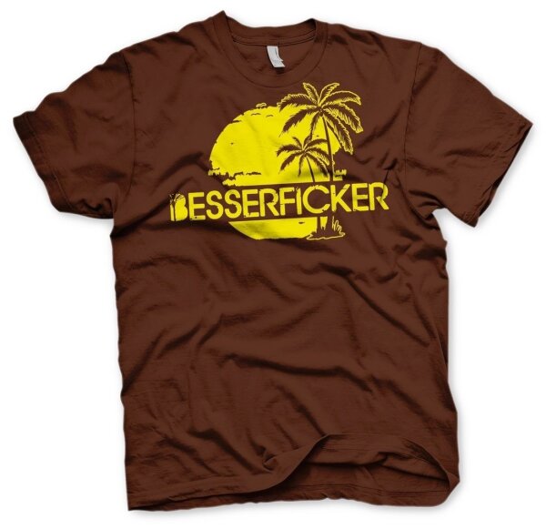 Besserficker -Tshirt Hank Gods hats us California