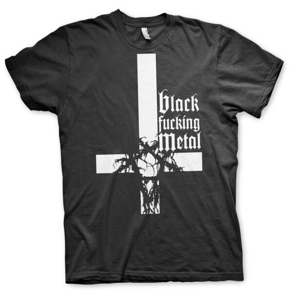 Black Fucking Metal 2 -Tshirt 666 Teufel Lucifer Satan