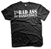 1% Bad Ass 99% Dangerous - Bad Ass Tshirt Onepercenter...