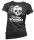 Ich trage schwarz - Ladyshirt Festival Matal 666 Satan Pentagram