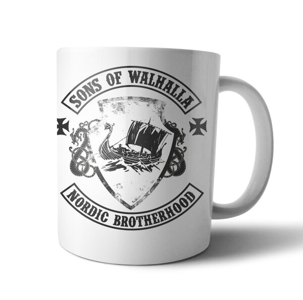 Sons of Walhalla Nordic Brotherhood - Tasse Viking Odin