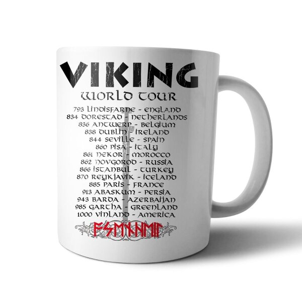Viking World Tour - Tasse Odin Wotan Valhall