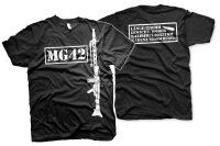 Maschinengewehr MG 42 Herren Tshirt Soldaten Militaria Wehrmacht L