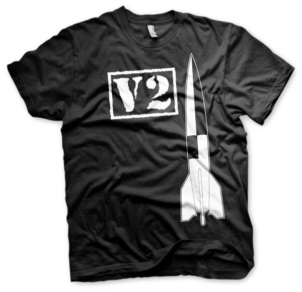 V2 Rakete - Tshirt Vergeltungswaffe Militaria Wehrmacht