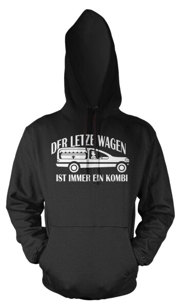 Der letzte Wagen ist immer ein Kombi -Kapuzenswet Satan Tod Funshirt Metal 666