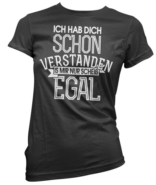 Ich hab schon verstanden - Ladyshirt Montag Chef Arbeit Job 2XL