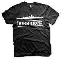Bismarck - Tshirt Kriegsmarine Reich Schiff Schlachtschiff