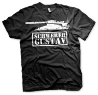 Schwerer Gustav Geschütz - Tshirt Artillerie Reich...