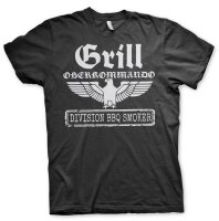 Grill Oberkommando Division BBQ Smoker Tshirt Gasgrill...