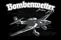 Bombenwetter JU87- Tshirt Militaria WW II Soldaten Wehrmacht Luftwaffe Flugzeug M