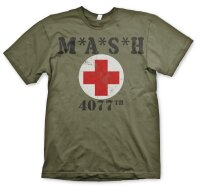 M.A.S.H. Lazarett 1- Tshirt Kult Koreakrieg Army Military US 2XL