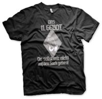 Das 11. Gebot - Du sollst mir nicht auf den Sack gehen!  Herren Tshirt funshirt 8XL