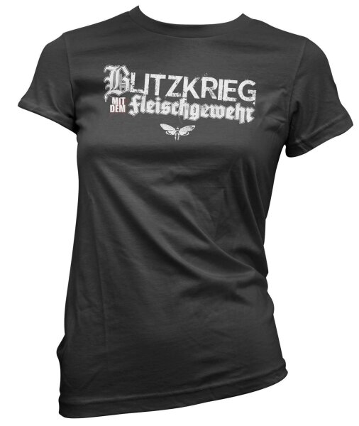 Blitzkrieg mit dem Fleischgewehr - Ladyshirt