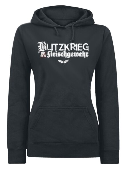 Blitzkrieg mit dem Fleischgewehr - Lady Hooded Sweat