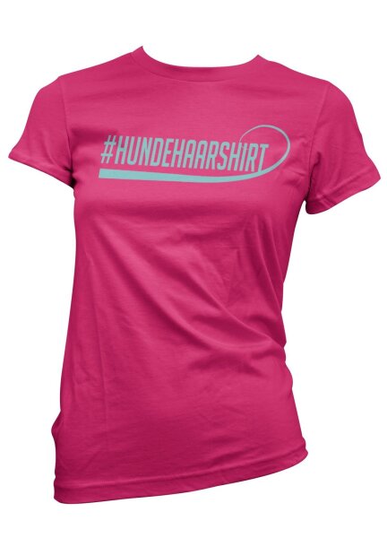 Hundehaarshirt - Ladyshirt Gassigehen Tierliebe