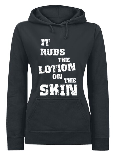 It rubs the Lotion on the Skin - Lady Hooded Sweatshirt Tattoo Lämmer Killer