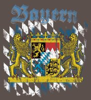 Bayernwappen Hemad Shirt 1 - Tshirt Volksfest G&auml;uboden Oktober Wiesn Bier Hendl