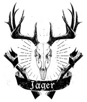 Jager - Hemad Tshirt Jäger Volksfest Wiesn Treibjagd...