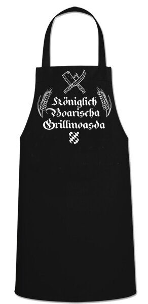 Königlich Boarischa Grillmoasda Grillschürze