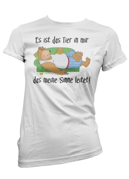 Es ist das Tier in mir - Ladyshirt