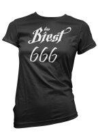 Das Biest 666 Partnermotiv - Damenshirt