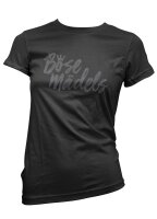 Böse Mädels- Damen Tshirt Glitterdruck...