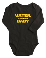 Vater ich bin dein Baby Strampler Baby Body langarm